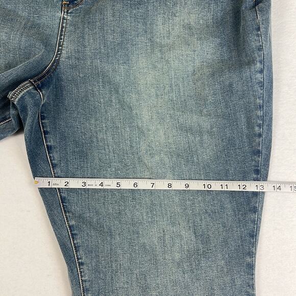 NYDJ Women's Plus Size Marilyn Straight Leg Jeans LIFT x TUCK  Size 28W NWT - Picture 8 of 11